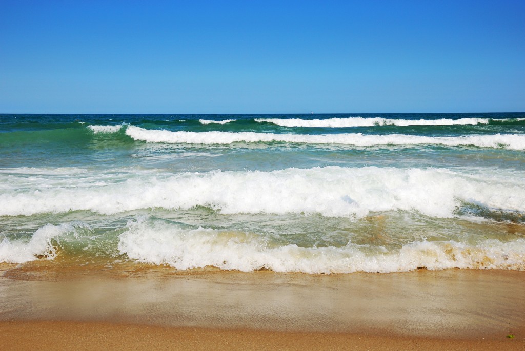 Beautiful empty beach